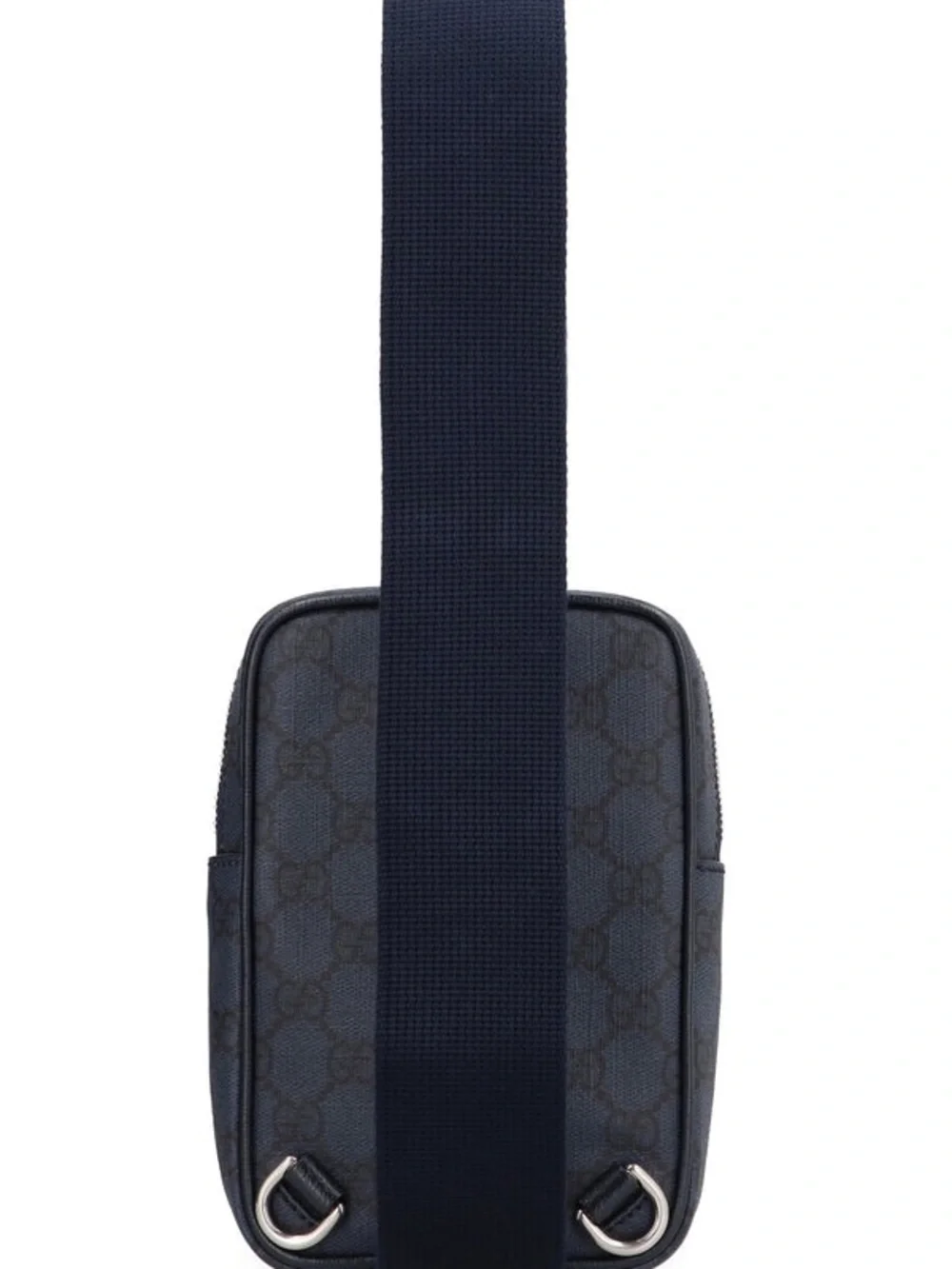 Authentic Gucci Ophidia GG Supreme Navy Crossbody / Sling Bag + Dust Bag